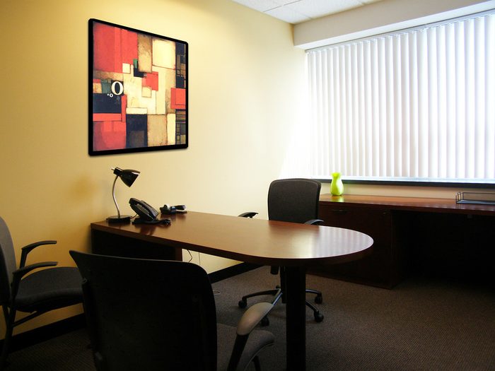 Executive office design features